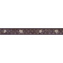Eco Ceramic Onix Blanco Cenefa Marron